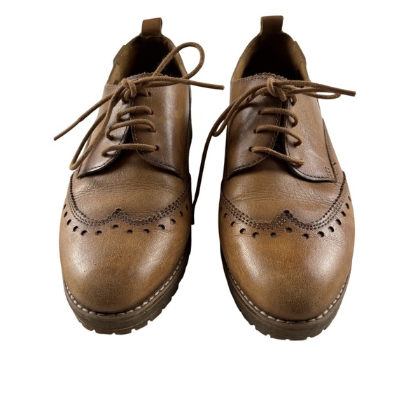 PIKOLINOS Shoes - Pikolinos Brown Leather Oxford Shoes Women's EU 37 Comfort Casual